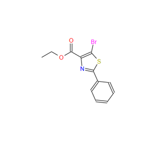 5-溴-2-苯基噻唑-4-甲酸乙酯,5-BROMO-2-PHENYLTHIAZOLE-4-CARBOXYLIC ACID ETHYL ESTER