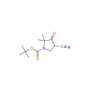 4-氰基-2,2-二甲基-3-氧代吡咯烷-1-羧酸叔丁酯