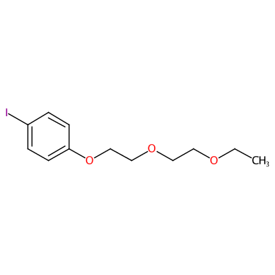 1-(2-(2-乙氧基乙氧基)乙氧基)-4-碘苯,1-(2-(2-ethoxyethoxy)ethoxy)-4-iodobenzene