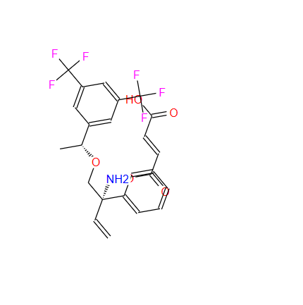 S-1-(R-1-(3,5-雙(三氟甲基)苯基)乙氧基)-2-苯基丁-3-烯-2-胺馬來(lái)酸,(S)-1-((R)-1-(3,5-bis(trifluoroMethyl)phenyl)ethoxy)-2-phenylbut-3-en-2-aMine Maleic acid