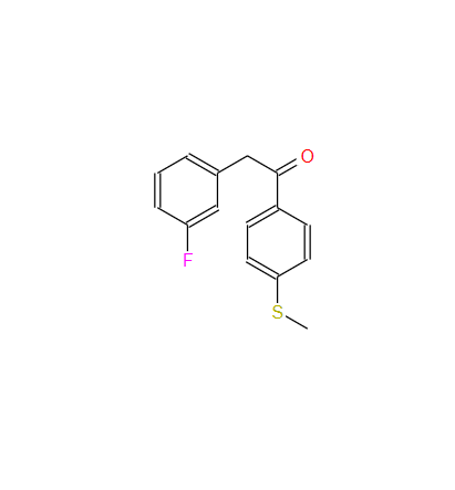 2-(3-氟苯基)-1-[4-(甲硫基)苯基]乙酮,2-(3-fluorophenyl)-1-(4-(methylthio)phenyl)ethanone