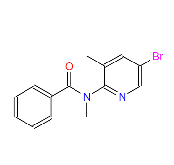 N-(5-溴-3-甲基-2-吡啶基)-N-甲基苯甲酰胺,N-(5-bromo-3-methylpyridin-2-yl)-n-methylbenzamide