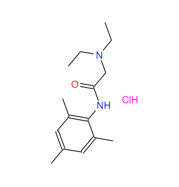 盐酸三甲卡因,2-(Diethylamino)-N-mesitylacetamide hydrochloride