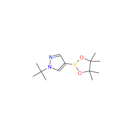 1-(叔丁基)-4-(4,4,5,5-四甲基-1,3,2-二氧硼杂环戊烷-2-基)吡唑,1-tert-Butyl-4-(4,4,5,5-tetramethyl-1,3,2-dioxaborolan-2-yl)-1H-pyrazole