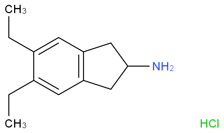 5,6-二乙基-2,3-二氢-1H-茚-2-胺盐酸盐,Indacetrol