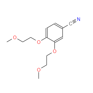 3,4-雙(2-甲氧基乙氧基)苯腈,3,4-Bis(2-Methoxyethoxy)Benzonitrile