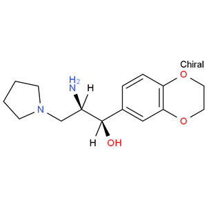 (ALPHAR,BETAR)-BETA-氨基-ALPHA-(2,3-二氢-1,4-苯并二恶英-6-基)-1-吡咯烷丙醇,(1R,2R)-2-Amino-1-(2,3-dihydrobenzo[b][1,4]dioxin-6-yl)-3-(1-pyrrolidinyl)-1-propanol