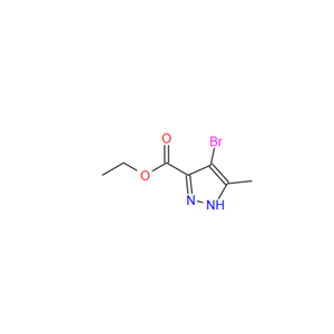 4-溴-3-甲基-1H-吡唑-5-羧酸乙酯；6076-14-8
