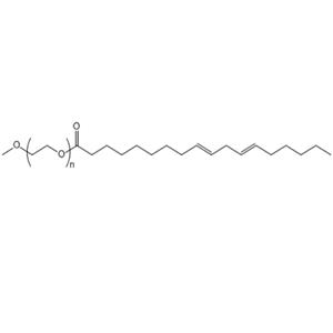 甲氧基-聚乙二醇-亚油酸,mPEG-LNA:Linoleic acid-PEG