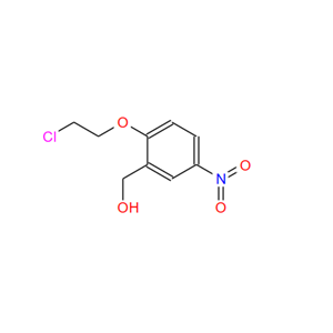 (2-(2-CHLOROETHOXY)-5-NITROPHENYL)METHANOL