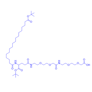 索玛鲁肽侧链/1118767-16-0/tBuO-Ste-E(AEEA-AEEA-OH)OtBu