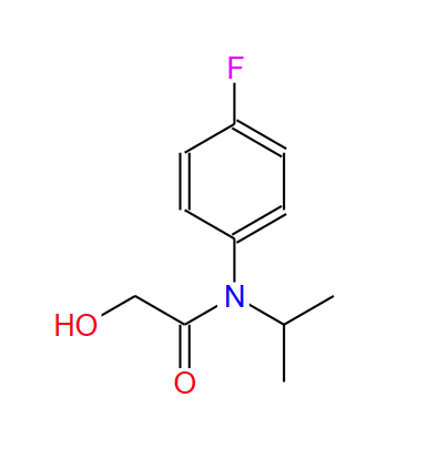 N-(4-氟苯胺)-2-羥基--N-異丙基乙酰胺,N-(4-fluorophenyl)-2-hydroxy-N-(1-methylethyl)acetamide