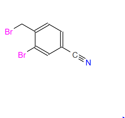3-溴-4-(溴甲基)苯腈,2-Bromo-4-cyanobenzyl bromide