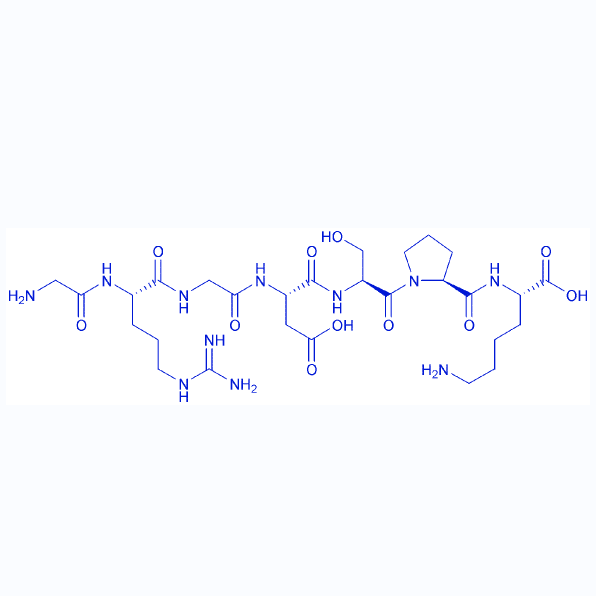 抑制肽EMD 56574,H-Gly-Arg-Gly-Asp-Ser-Pro-Lys-OH