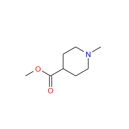 1-甲基-4-哌啶甲酸甲酯,N-METHYL-4-PIPERIDINECARBOXYLIC ACID METHYL ESTER
