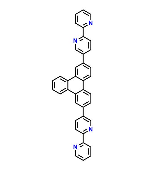 2,7-bis(2,2'-bipyridin-5-yl)triphenylene,2,7-bis(2,2'-bipyridin-5-yl)triphenylene