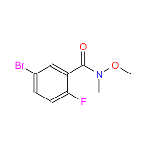 910912-20-8 5-溴-2-氟-N-甲氧基-N-甲基苯甲酰胺