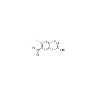 2-(2-chloro-4-fluoro-5-nitrophenyl)acetic acid