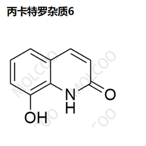 丙卡特罗醛化合物杂质1,8-hydroxy-2-oxo-1,2-dihydroquinoline-5-carbaldehyde