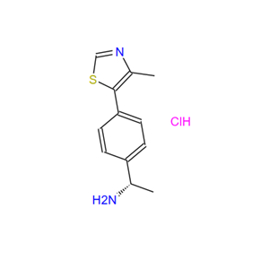 (S)-1-(4-(4-甲基噻唑-5-基)苯基)乙-1-胺盐酸盐