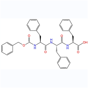 芐氧羰基-苯丙氨酰-苯丙氨酰-苯丙氨酸/57092-52-1/CBZ-Phe-Phe-Phe-OH