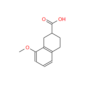 8-甲氧基-1,2,3,4-四氢萘-2-甲酸