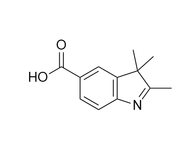 2,3,3-三甲基-3H-吲哚-5-羧酸,2,3,3-trimethyl-3H-indole-5-carboxylic acid