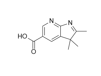 3H-Pyrrolo[2,3-b]pyridine-5-carboxylic acid, 2,3,3-trimethyl-