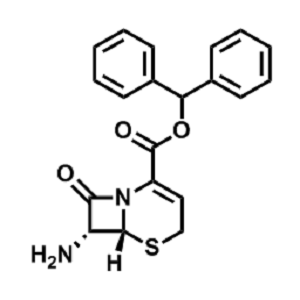 (6R,7R)-7-氨基-8-氧代-5-硫杂-1-氮杂双环[4.2.0]辛-2-烯-2-羧酸二苯酯,(6R,7R)-Benzhydryl7-amino-8-oxo-5-thia-1-azabicyclo[4.2.0]oct-2-ene-2-carboxylate
