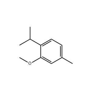 百里香酚甲醚,2-methoxy-4-methyl-1-propan-2-ylbenzene