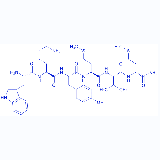 激动剂多肽WKYMVM,H-Trp-Lys-Tyr-Met-Val-D-Met-NH2