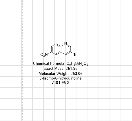 3-溴-6-硝基喹啉,3-bromo-6-nitroquinoline