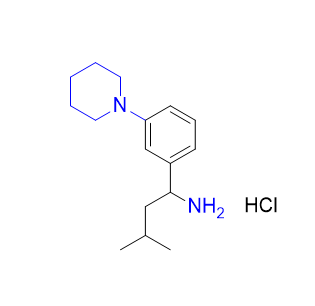 瑞格列奈杂质03,3-methyl-1-(3-(piperidin-1-yl)phenyl)butan-1-amine hydrochloride