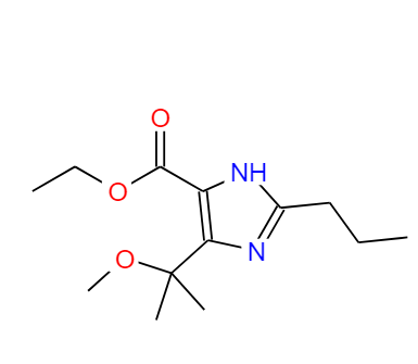 乙基-4-(1-甲氧基-1-甲基 乙基)-2,4-(1-Methoxy-1-methylethyl)-2-propyl-1H-Imidazole-5-carboxylic acid ethyl ester