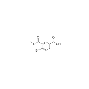 4-bromo-3-(methoxycarbonyl)benzoic acid