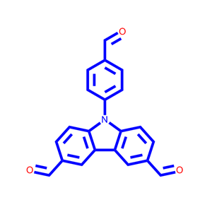 9-(4-甲酰基苯基)-9H-咔唑-3,6-二甲醛,9-(4-Formylphenyl)-9H-carbazole-3,6-dicarbaldehyde