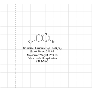 3-溴-6-硝基喹啉,3-bromo-6-nitroquinoline