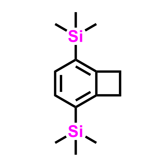 2,5-双(三甲基硅烷基)双环[4.2.0]辛-1,3,5-三烯,2,5-Bis(trimethylsilyl)bicyclo[4.2.0]octa-1,3,5-triene