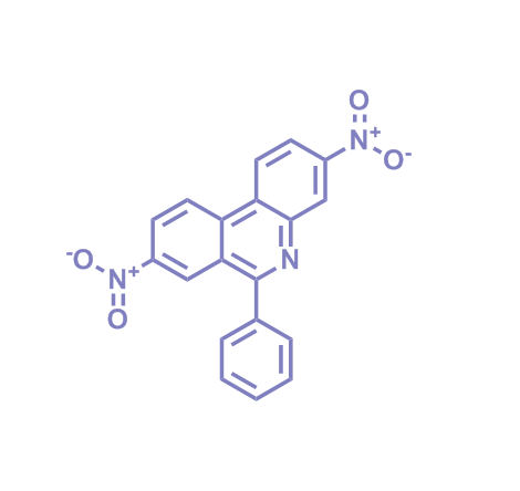 3,8-二硝基-6-苯基菲啶,3,8-dinitro-6-phenylphenanthridine
