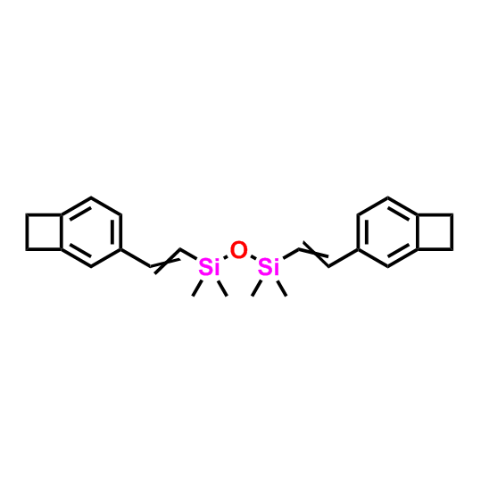 1,3-双(2-双环[4.2.0]辛-1,3,5-三烯-3-基乙烯基)-1,1,3,3-四甲基二硅氧烷,1,3-Bis(2-(bicyclo[4.2.0]octa-1,3,5-trien-3-yl)vinyl)-1,1,3,3-tetramethyldisiloxane