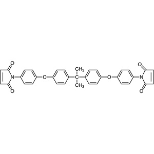 2,2-双[4-(4-马来酰亚胺苯氧基)苯基]丙烷,2,2-Bis(4-(4-maleimidephenoxy)phenyl)propane