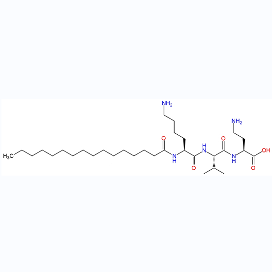 棕榈酰四肽,Pal-Lys-Val-Dab-OH（trifluoroacetate）