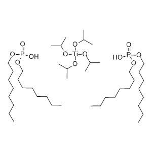 四异丙基二(二辛基亚磷酸酰氧基)钛酸酯,Tetraisopropyl di(dioctylphosphate) titanate