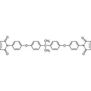 2,2-双[4-(4-马来酰亚胺苯氧基)苯基]丙烷,2,2-Bis(4-(4-maleimidephenoxy)phenyl)propane