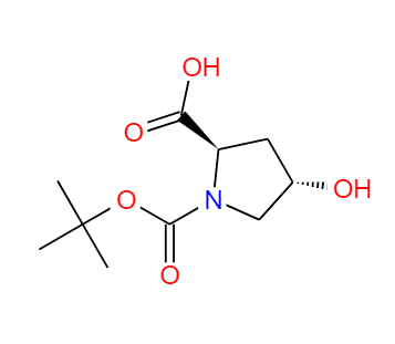 N-Boc-反式-4-羟基-D-脯氨酸,(2R,4S)-1-(tert-Butoxycarbonyl)-4-hydroxypyrrolidine-2-carboxylicacid