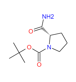 Boc-L-脯氨酸酰胺,N-(tert-Butoxycarbonyl)prolineamide
