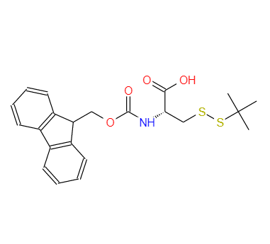 亚芴甲氧羰基半胱胺酸,FMOC-CYS(STBU)-OH