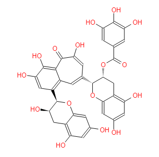 茶黄素-3-没食子酸酯,Theaflavin-3-gallate