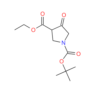 1-叔丁基 -3-乙酯-4-氧吡咯烷-1,3-二甲酸,1-tert-Butyl-3-ethyl-4-oxopyrrolidine-1,3-dicarboxylate