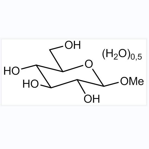 Methyl β-D-glucopyranoside hemihydrate